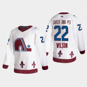 Colorado Avalanche Trikot Colin Wilson 22 2020-21 Reverse Retro Authentic - Herren